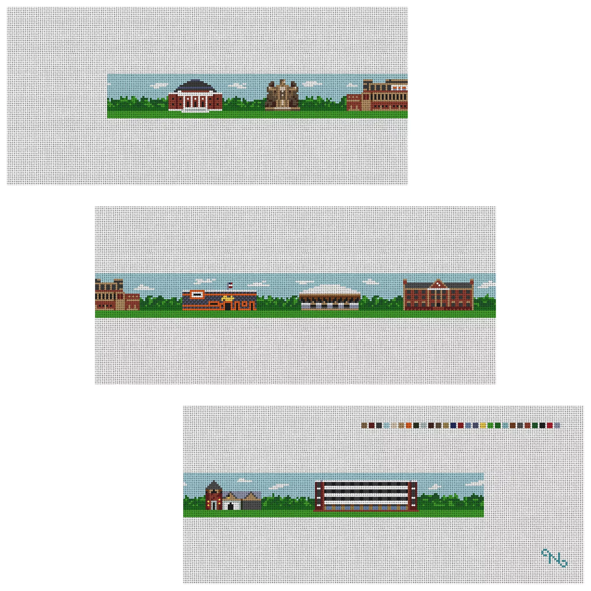 Urbana Champaign Illinois Needlepoint Belt Kit