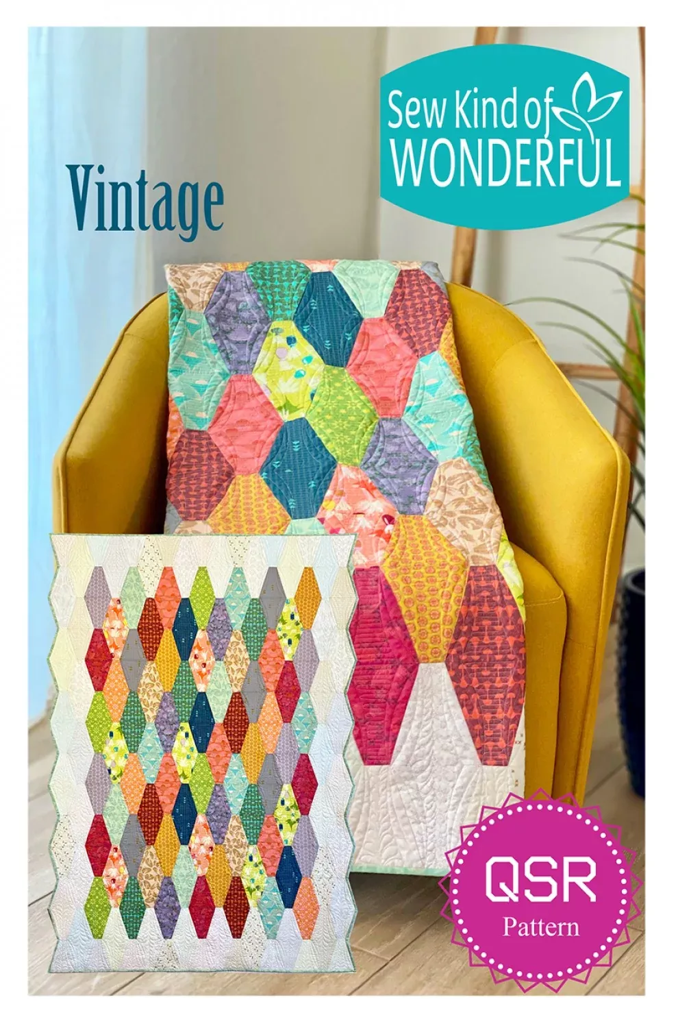 Vintage Quilt Pattern by Sew Kind of Wonderful