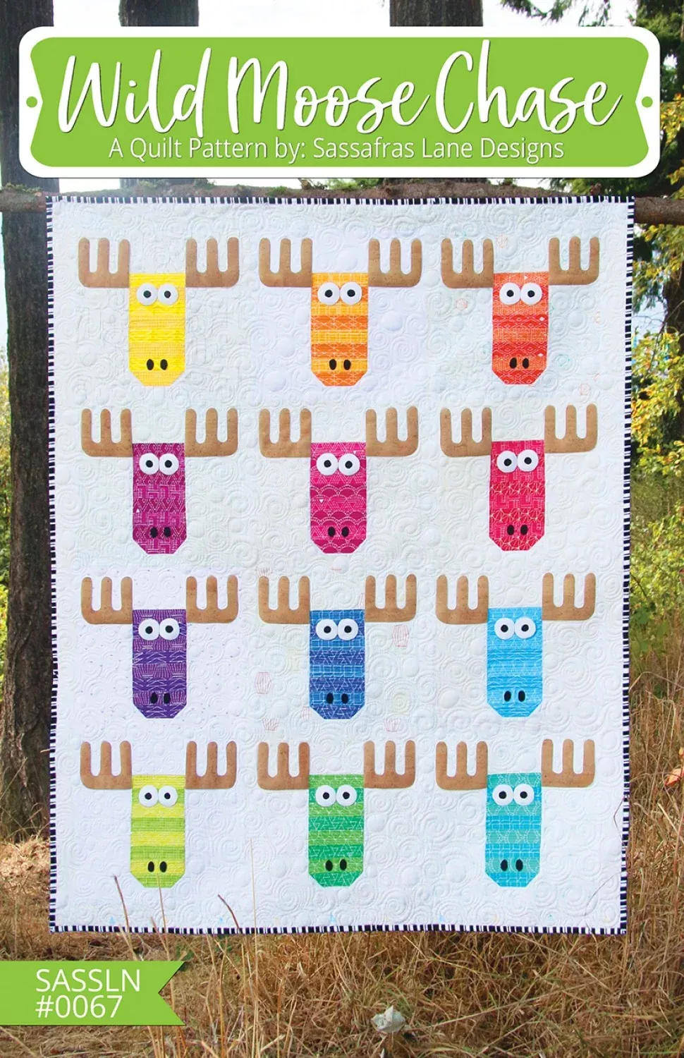 Wild Moose Chase Quilt Pattern by Sassafras Lane - Special Order