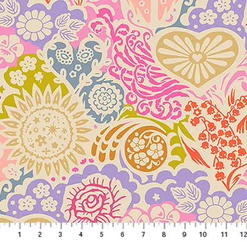 Yesterday Euphoria Bouquet 108" Wide Back Anna Maria