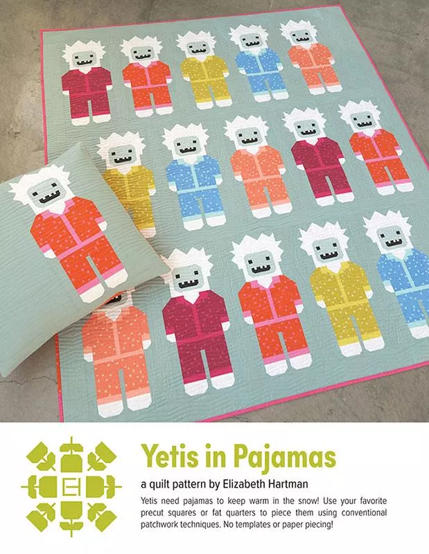 Yetis in Pajamas EH 081 Patterns By Elizabe#1