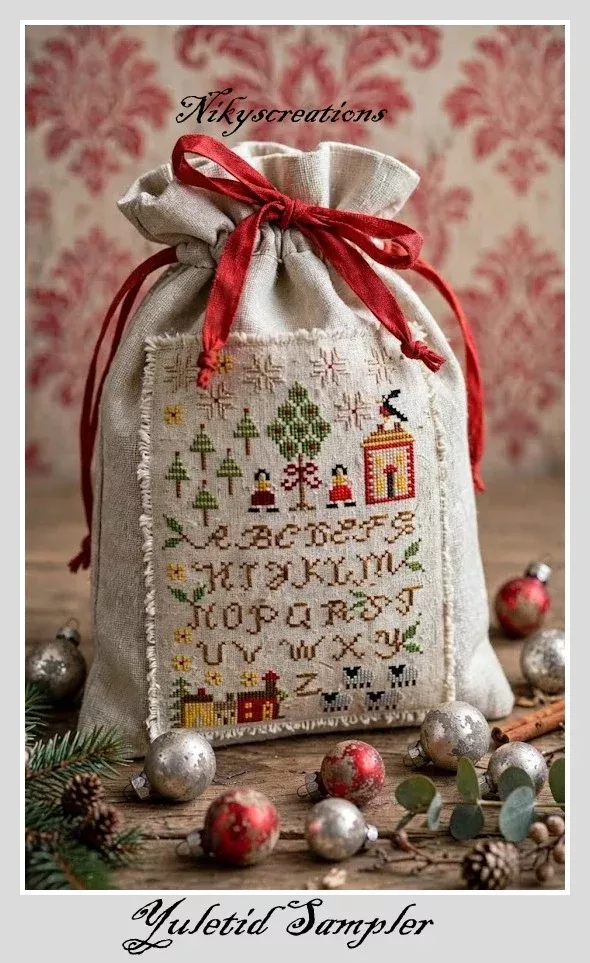 Yuletide - Nikyscreations - 2026 Needlework Marketplace PREORDER