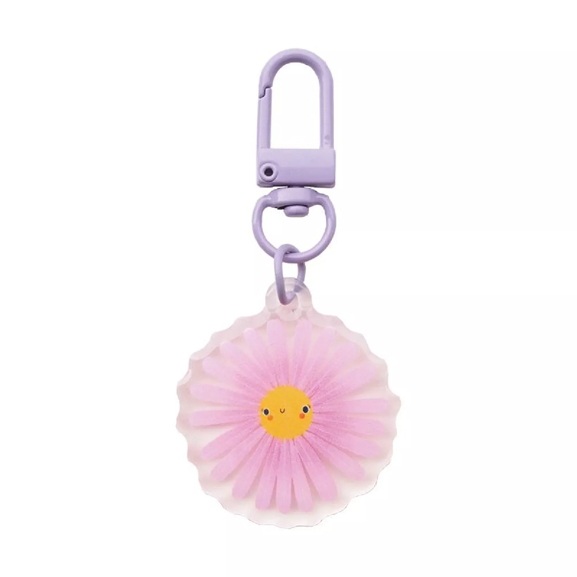 Zipper Charm - Purple Aster