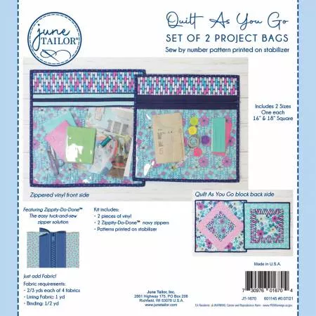 Zippity-Do-Done Kit - Navy 18"