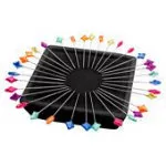 Zirkel Black Magnetic Pin Holder