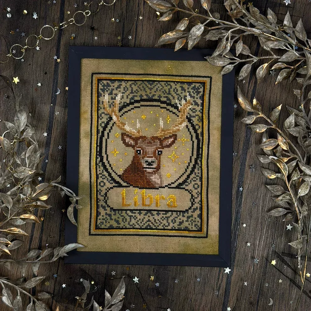 Zodiac Libra - The Stitch Crypt - 2026 Needlework Marketplace PREORDER